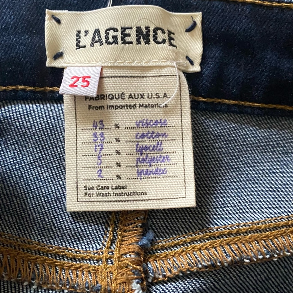 New w/o tags L’agence skinny jeans